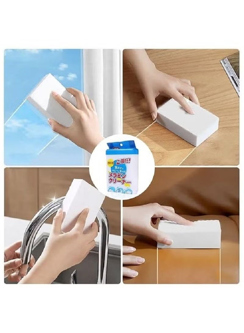 إسفنجة سحرية متعددة الأغراض للجدران والأسطح الملساء - تنظف وتلمع تزيل البقع والأوساخ - Image 4