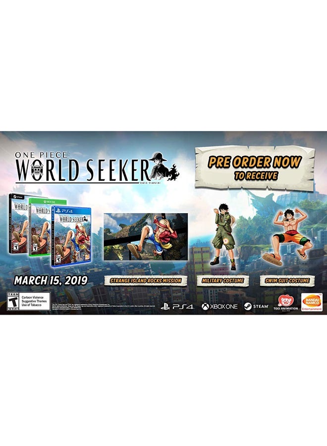 BANDAI NAMCO Entertainment One Piece : World Seeker (Intl Version) - playstation_4_ps4 - Image 2