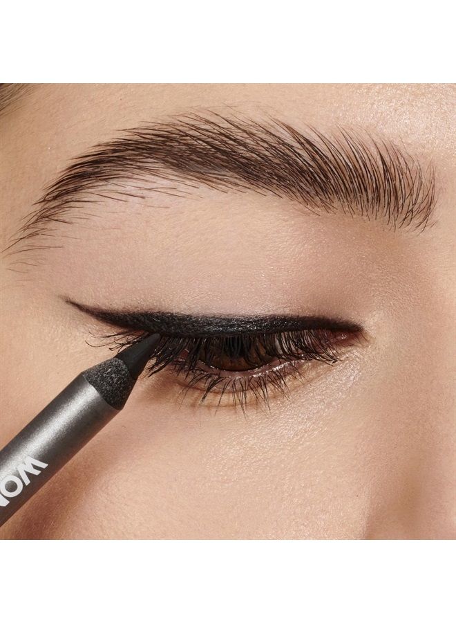 Wonderskin 1440 Longwear Waterproof Eyeliner Pencil, Black Eyeliner Pencil For Women Eye Makeup, Black Pencil Eyeliner (Liquorice) - Image 5