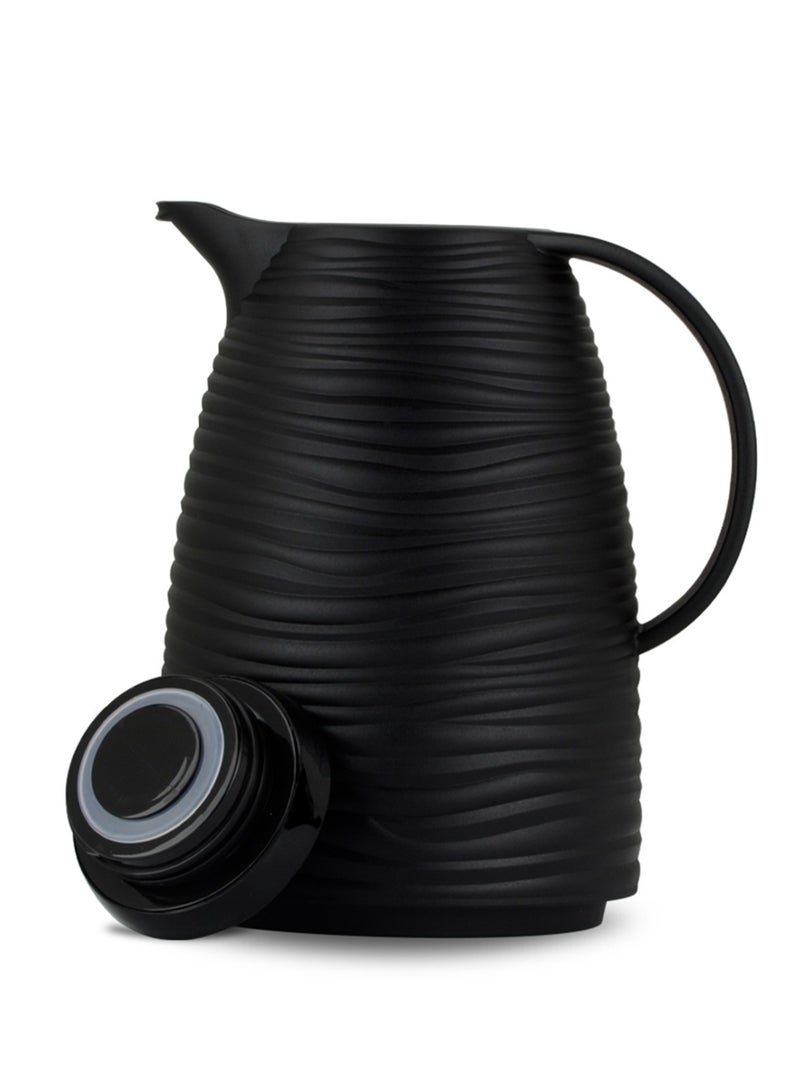 BASURRAH Thermos For Tea And Coffee From Basurrah, Black Color, 0.5 L - Image 2