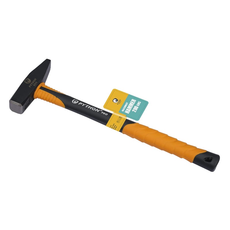 Python Pro Machinist Hammer Indestructible Fiberglass Handle (200 GMS / 11" (280 MM)) - Image 3