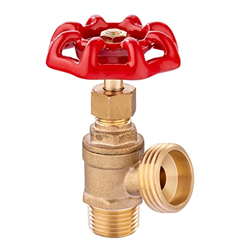 EFIELD Boiler Drain 1/2 inch MIP x 3/4 inch MHT, Brass,(BOILER001) - Image 5