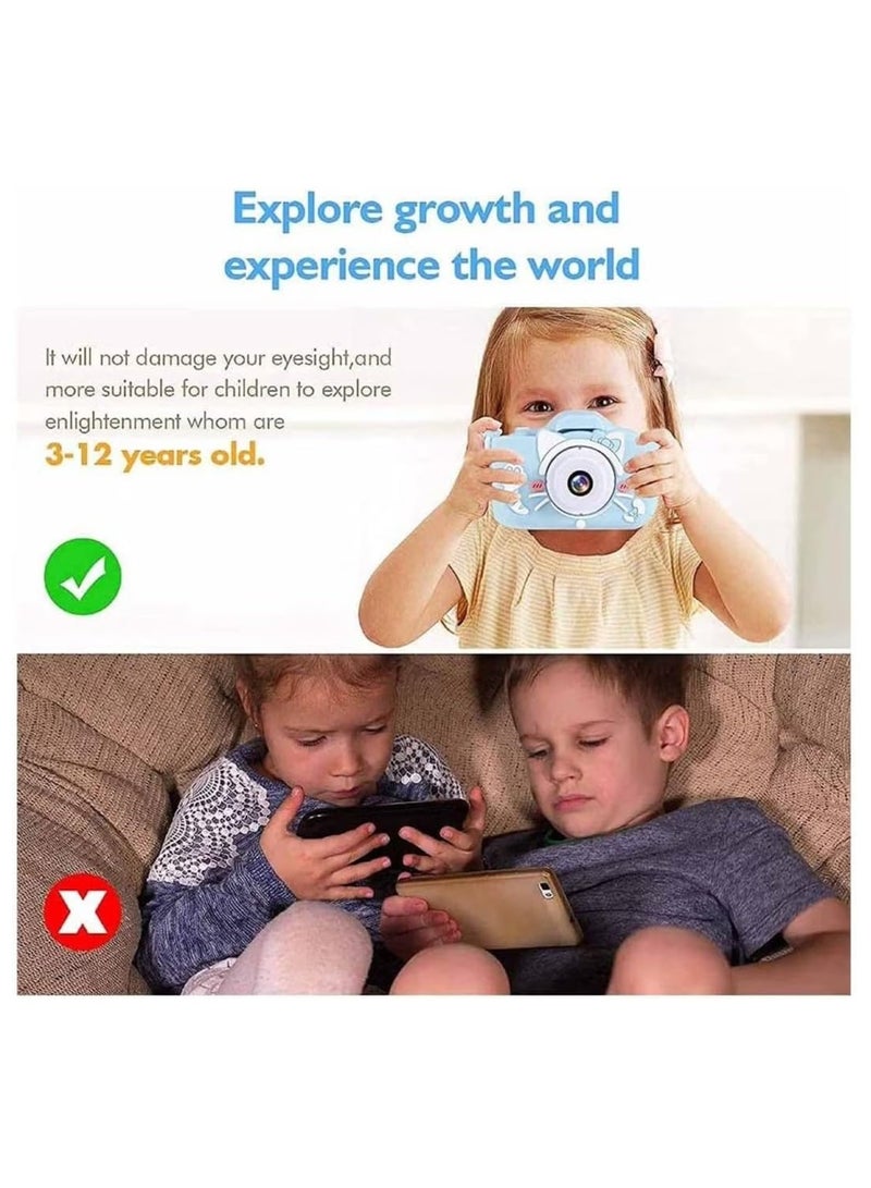TIGER Kids Digital Camera for Toddlers – Fun & Easy-to-Use HD Camera with 1080P Image & Video Quality – Perfect Gift for Boys & Girls – Durable, Lightweight, Rechargeable, and Ideal for Capturing Memories, Selfies & More – Best Kids Camera for 3-8 Years - Image 5