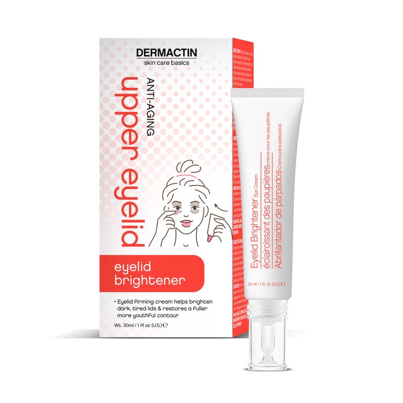 Dermactin Upper Eyelid Cream 1 oz. Firms & Tones Sagging & Drooping Skin On Upper Eye Lids, for Younger, More Vibrant & Alert Appearance, for Sensitive Skin In The Eyelids - Image 1