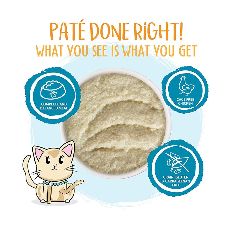 Weruva Wet Cat Food, Press Your Lunch with Chicken Pate, 5.oz Can, Pack of 8 - Image 3