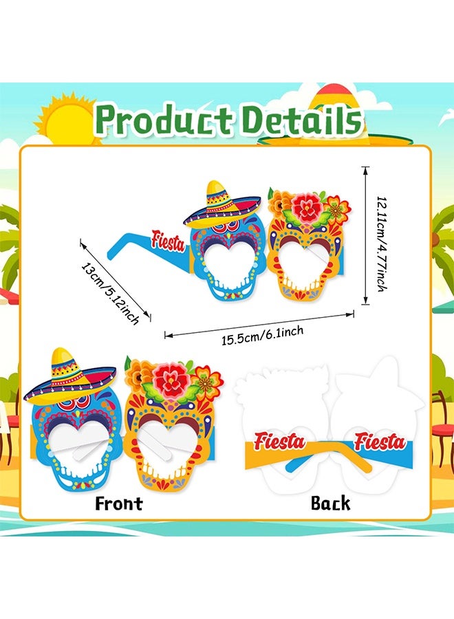 ليمون أكواب حفلات مكسيكية، طقم أكواب ورقية لحفلات سينكو دي مايو لتزيين حفلات أعياد الميلاد المكسيكية - Image 2