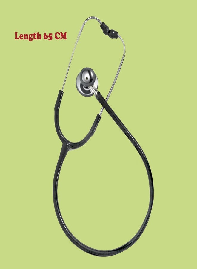 The GrowSome toy stethoscope | stethosco for Kids| Little Doctor Kids Stethoscopes-playing toys doctor ala black| Imaginative Play (65CM) - Image 3