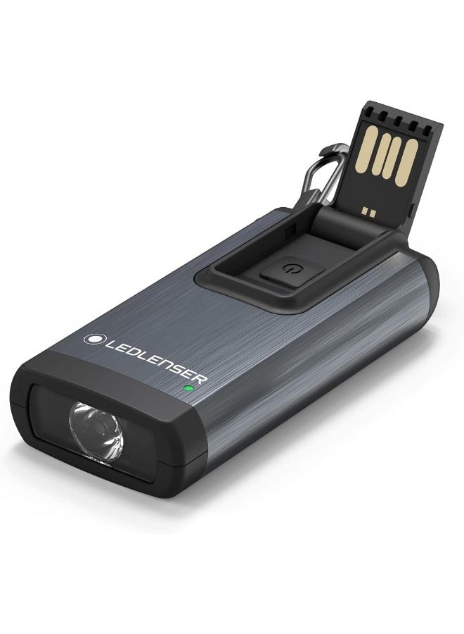 Ledlenser K6R Gray Keychain Flashlight - Image 2