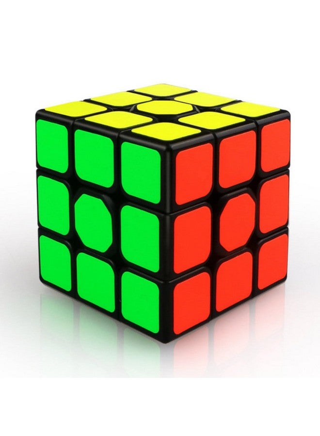 Cubelelo Cubelelo Drift 3x3 Magic Speed Cube (Black) | High-Performance Puzzle for Kids & Adults | Fast & Smooth Turning | Ideal Brainstorming Toy for All Skill Levels | Multicolor Durable & Vibrant Stickers  - Image 2