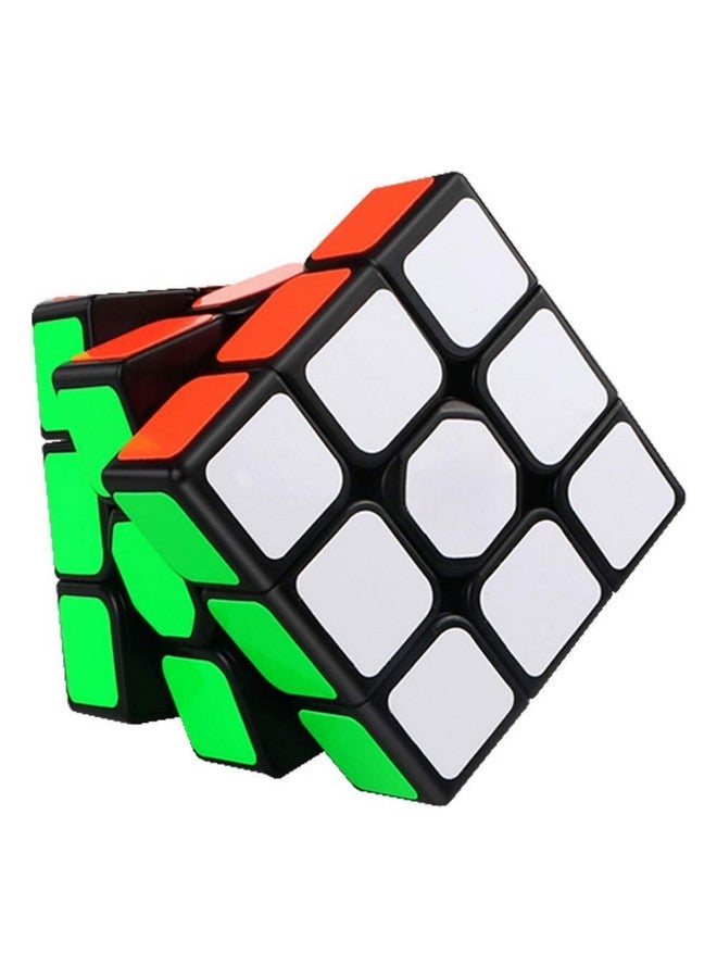 Cubelelo Cubelelo Drift 3x3 Magic Speed Cube (Black) | High-Performance Puzzle for Kids & Adults | Fast & Smooth Turning | Ideal Brainstorming Toy for All Skill Levels | Multicolor Durable & Vibrant Stickers  - Image 1