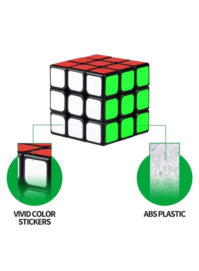 Cubelelo Cubelelo Drift 3x3 Magic Speed Cube (Black) | High-Performance Puzzle for Kids & Adults | Fast & Smooth Turning | Ideal Brainstorming Toy for All Skill Levels | Multicolor Durable & Vibrant Stickers  - Image 4