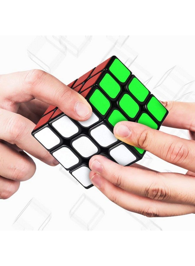 Cubelelo Cubelelo Drift 3x3 Magic Speed Cube (Black) | High-Performance Puzzle for Kids & Adults | Fast & Smooth Turning | Ideal Brainstorming Toy for All Skill Levels | Multicolor Durable & Vibrant Stickers  - Image 3