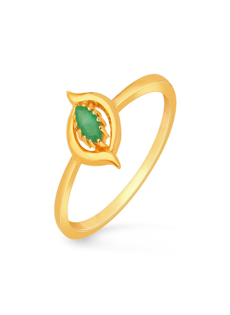 Malabar Gold and Diamonds 22 Carat 916 Purity Precia Gemstone Ring PGNFNC959RN1 for Women  - Image 1