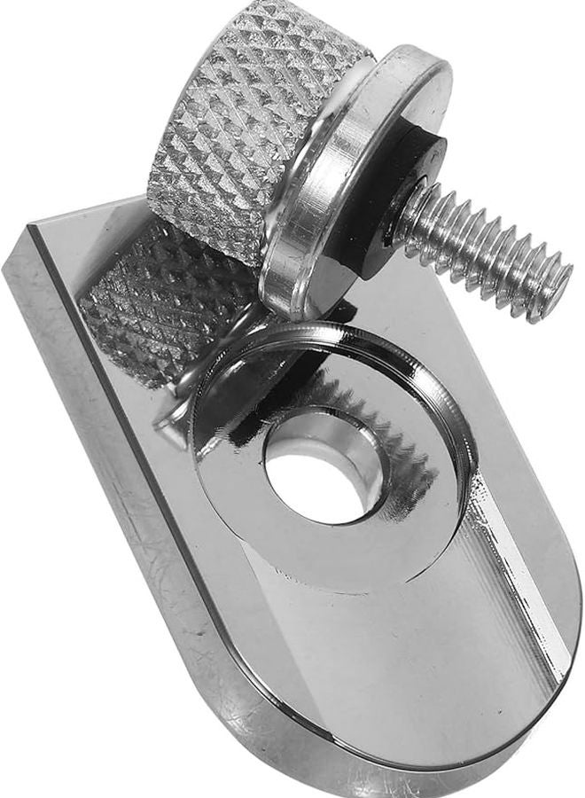 Silver Motorcycle Seat Bolt Kit CNC Knurled Fairing Screws Easy Install Davidson - Image 2