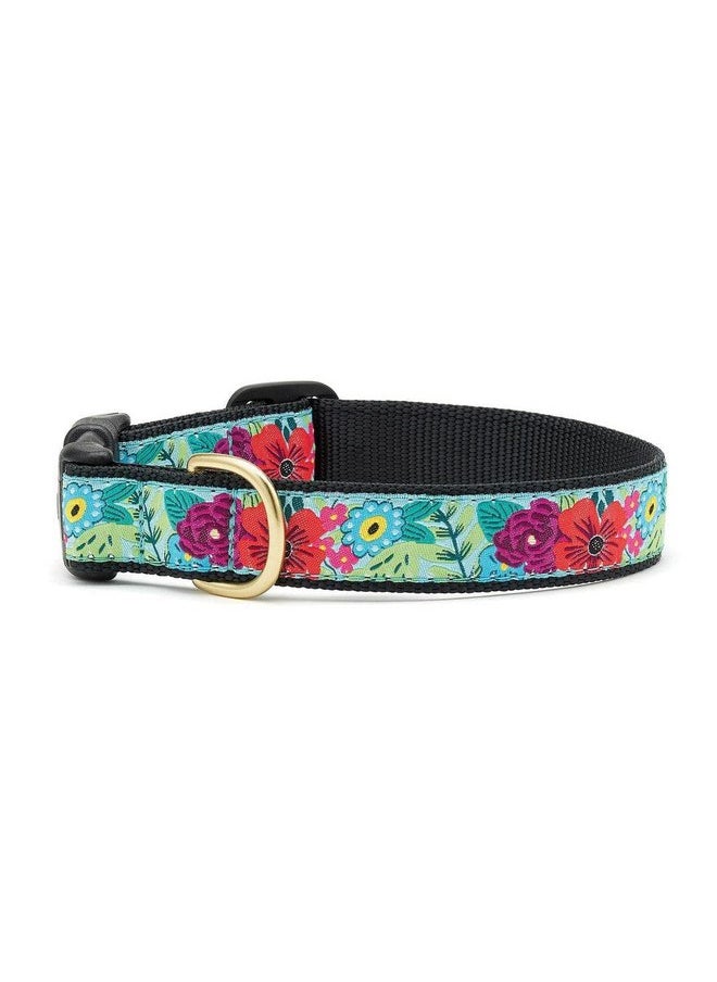 Up Country Up Country, Dog Collar, Flower Story, 1 Inch x 18-24 Inch 