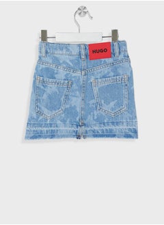 HUGO Kids Denim Mini Skirt  - Image 2