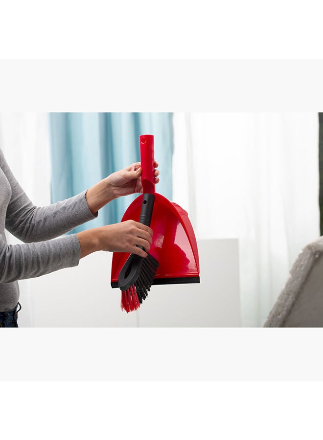 Vileda 2-in-1 Short Handle Dustpan Set - Image 3