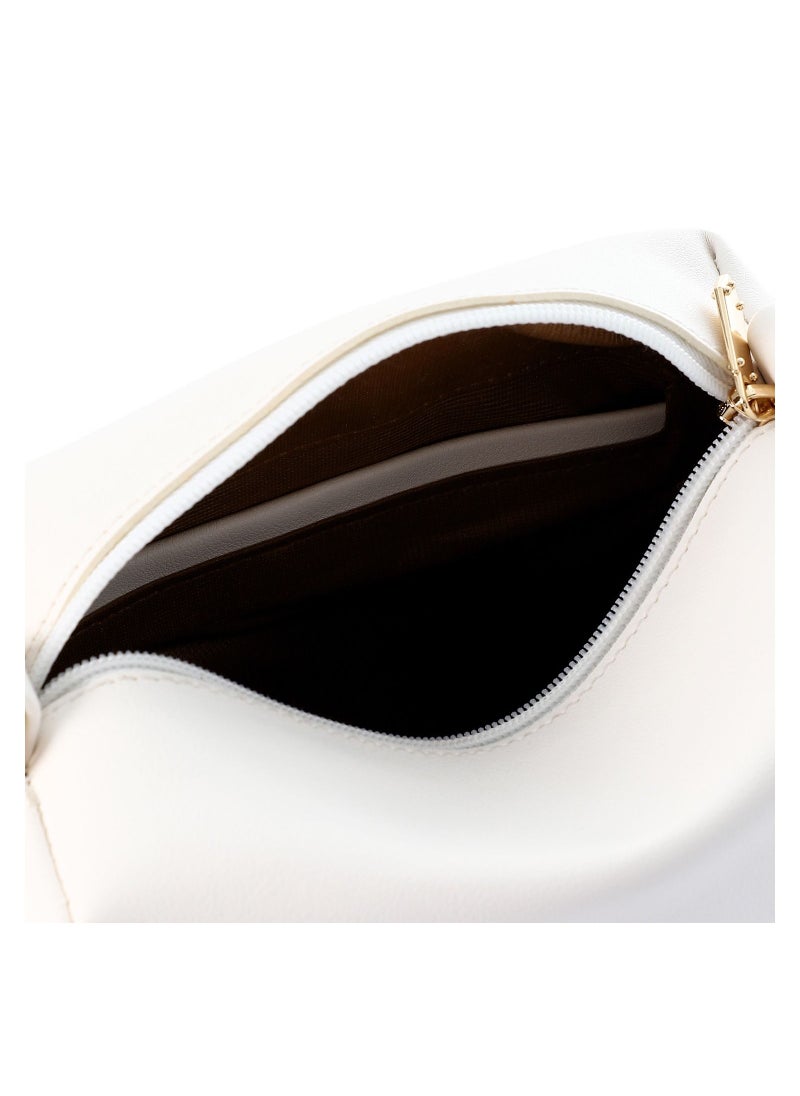 Silvio Torre - Silvio plain crossbody bag white - Image 1