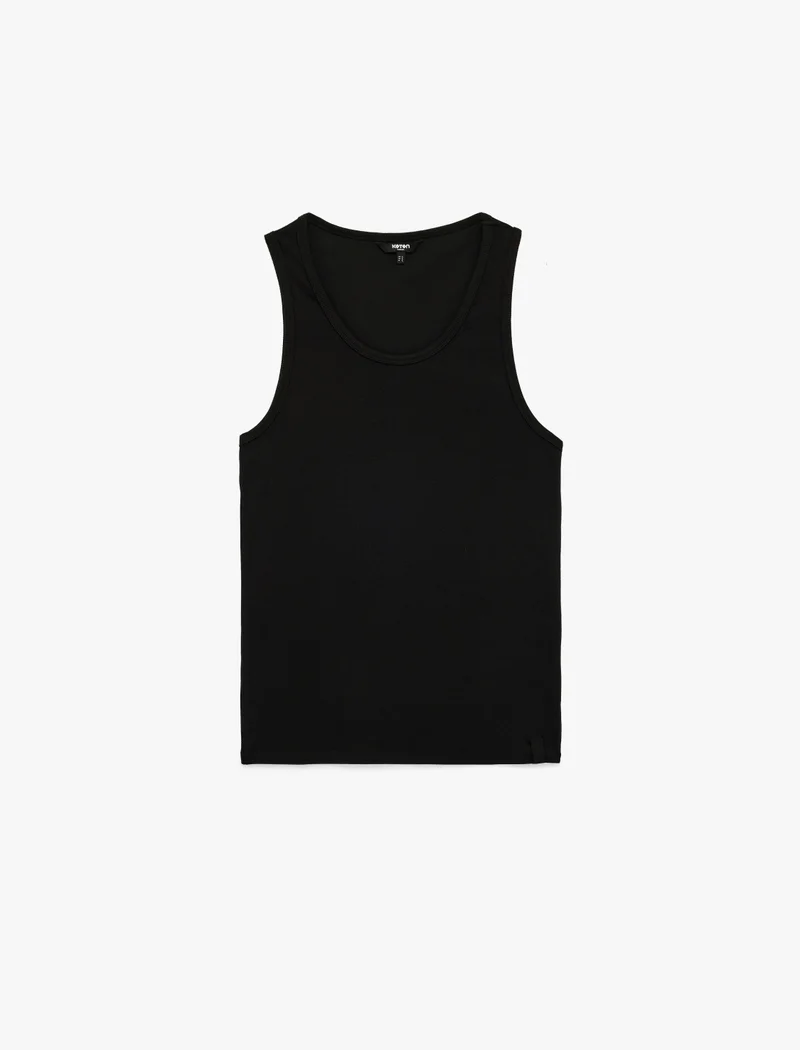 كوتون Slim Fit Tank Top
