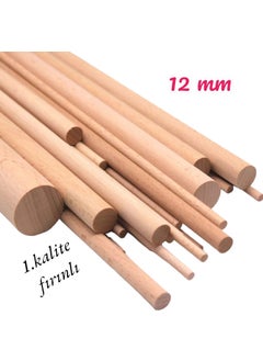 Wooden Beech Dowel 1st quality 12 mm x 100 cm Kiln-dried Dowel 10 Pieces - pzsku/Z524EC302A818BA458B57Z/45/_/1728630939/cbd6c4f2-8b66-4c9d-9c84-76a84f35d748