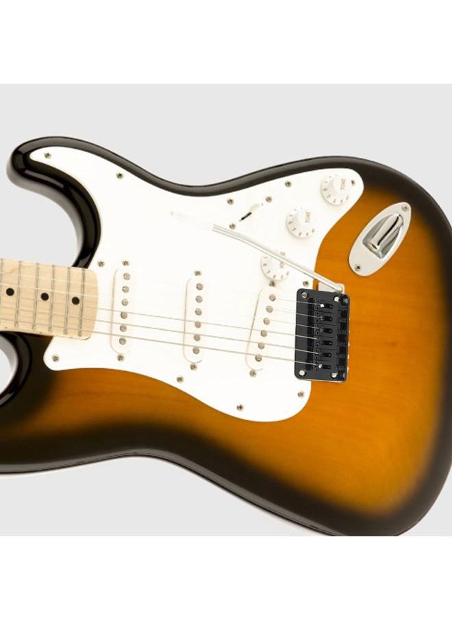 Thoraya - Electrical Guitar Tremolo Bridge for Stratocaster Style Guitar with Saddle(Black) - Image 1