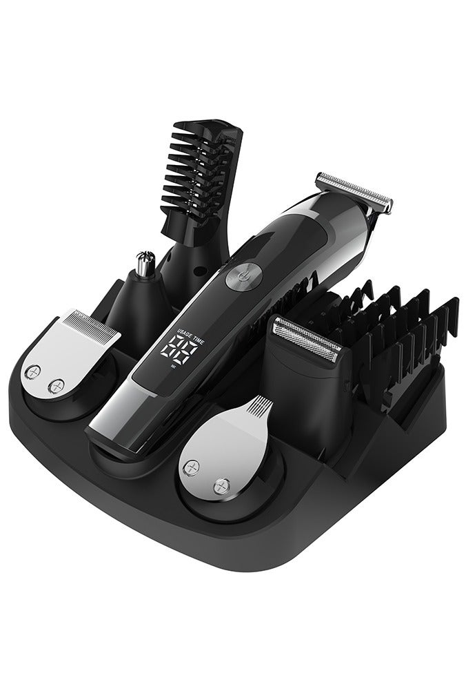 Luttec Waterproof Electric Clippers, Hair Clippers Beard Trimmer for Men,Type-C Nose Trimmer Metal Aluminum Hair Trimmer Body Trimmer Facial Trimmers - Image 1