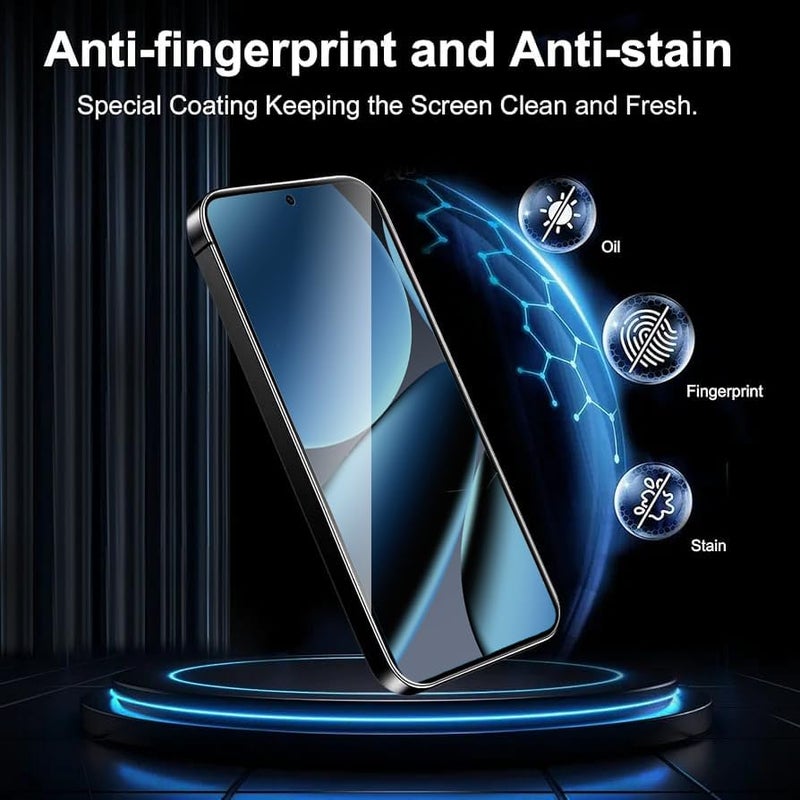STP FEEL® Premium HD+ Tempered Glass Screen Protector Guard Compatible For IQOO 15 5G (Ultrasonic Fingerprint Working) (6.85 Inch, Pack of 2) | Edge to Edge Coverage With Easy to installation kit - Image 3