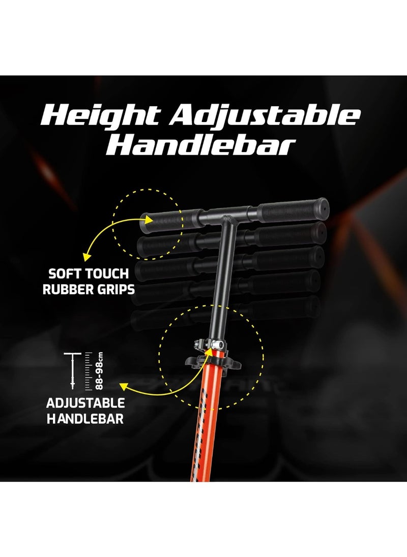 Spartan Spartan Edge Folding Scooters (200mm Orange)  - Image 2