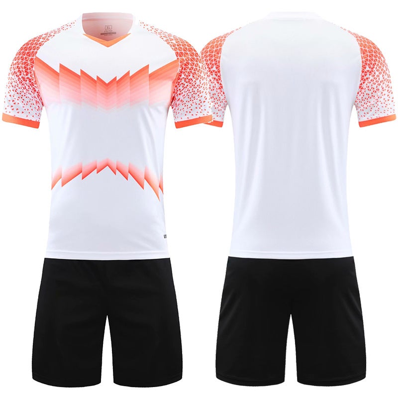 Generic Kids Volleyball Jersey and Shorts Set 021 Blue  - Image 4