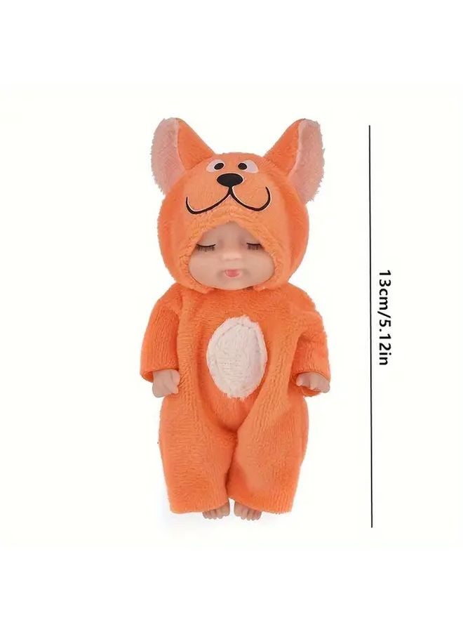 Green Princess Pretend Doll Adorable Animal Shaped Toy Perfect Gift for Birthday Halloween Christmas - Image 3