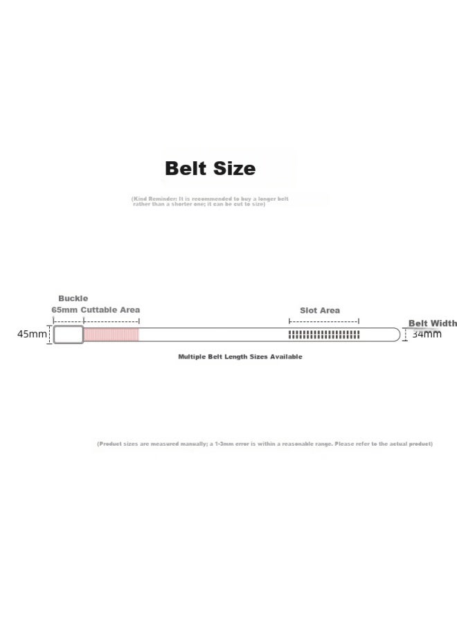 Satchi Men's Luxury First Layer Cowhide Business Pin Buckle Belt Waistband Gift For Boyfriend Husband Birthday 120 - Image 5