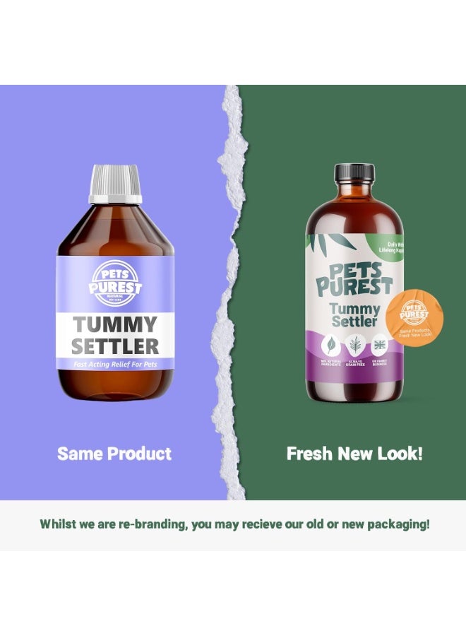 Pets Purest Tummy Settler for Dogs, Cats & Pets - 100% Natural Fast Acting Relief for Digestion, Diarrhoea, Constipation & More - Liquid Paste Digestive Supplement with Easy Syringe - 250 ml - Image 2
