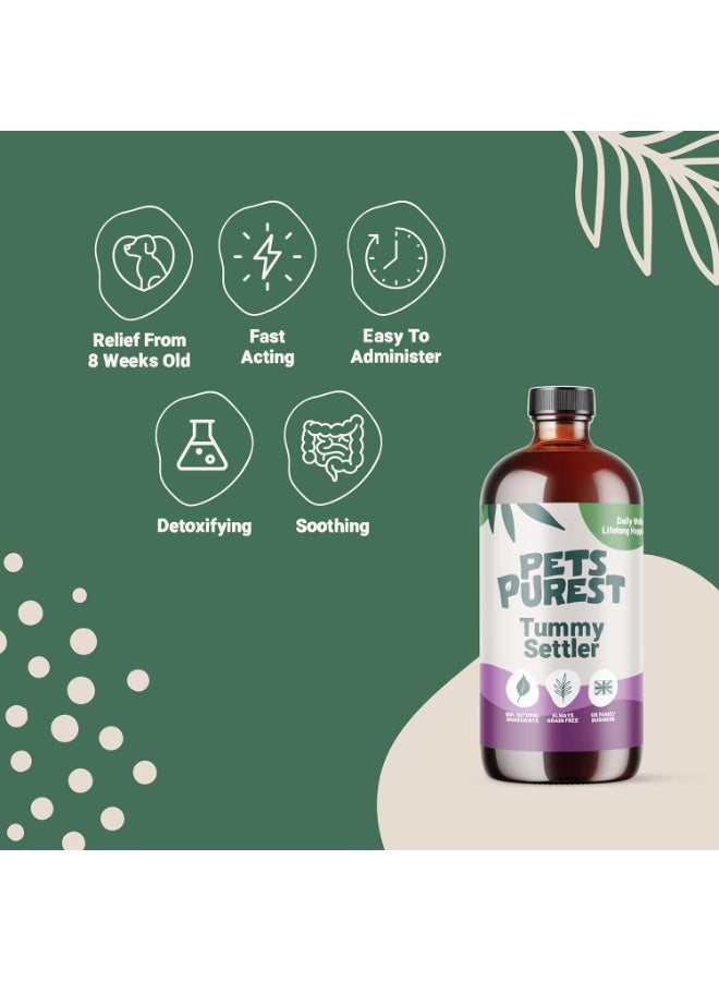 Pets Purest Tummy Settler for Dogs, Cats & Pets - 100% Natural Fast Acting Relief for Digestion, Diarrhoea, Constipation & More - Liquid Paste Digestive Supplement with Easy Syringe - 250 ml - Image 4
