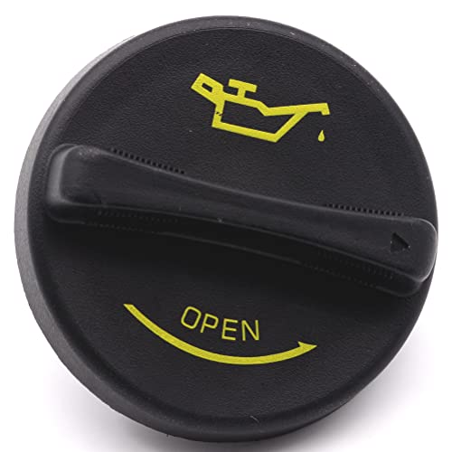HAOTOM Engine Oil Filler Cap Compatible For Kia Forte Optima Spectra Soul Sedona Compatible For Hyundai Accent Elantra 26510-26611 - Image 1