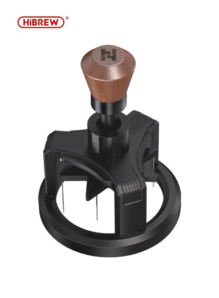 Hibrew 58mm Portable Coffee Distribution Needle Coffee Brewing Accessory Coffee Powder Distributor Suitable for Coffee Powder - Image 1