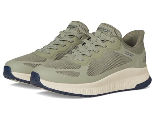 Skechers Hands Free Slip-ins - Bobs Sport Squad Chaos 4, OLV, 11 M Olive - Image 2
