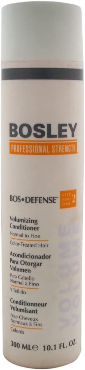 Professional Strength Bos Defense Volumizing Conditioner For Normal to Fine ColorTreated Hair 300ml101oz