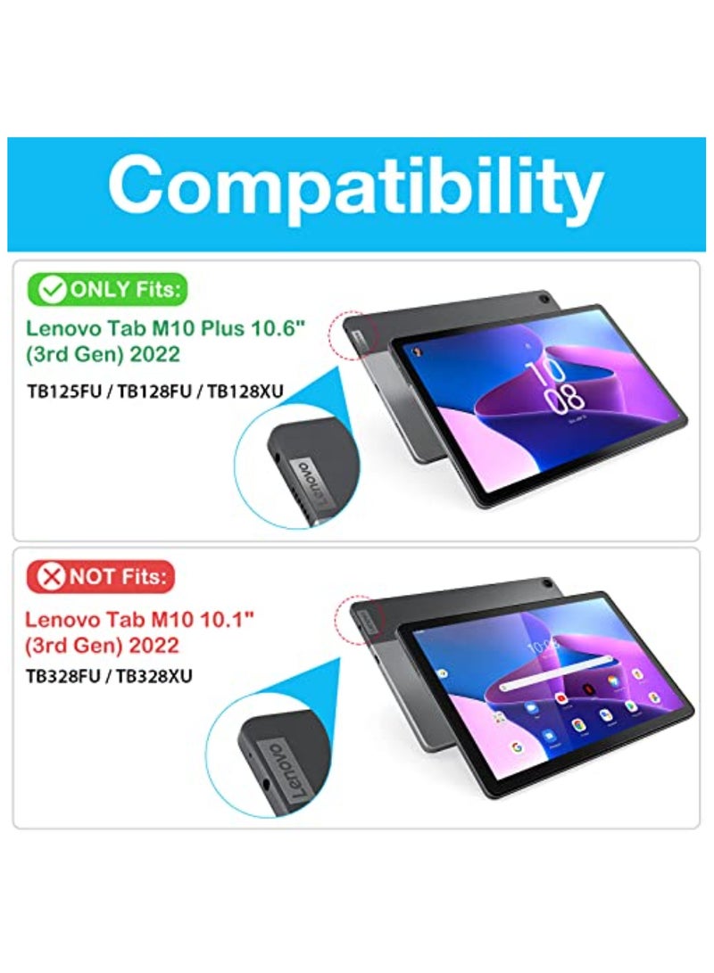 Screen Protector for Lenovo Tab M10 Plus 3rd Gen 10.6 Inch (TB125FU TB128FU TB128XU 2022 Release) - Image 2