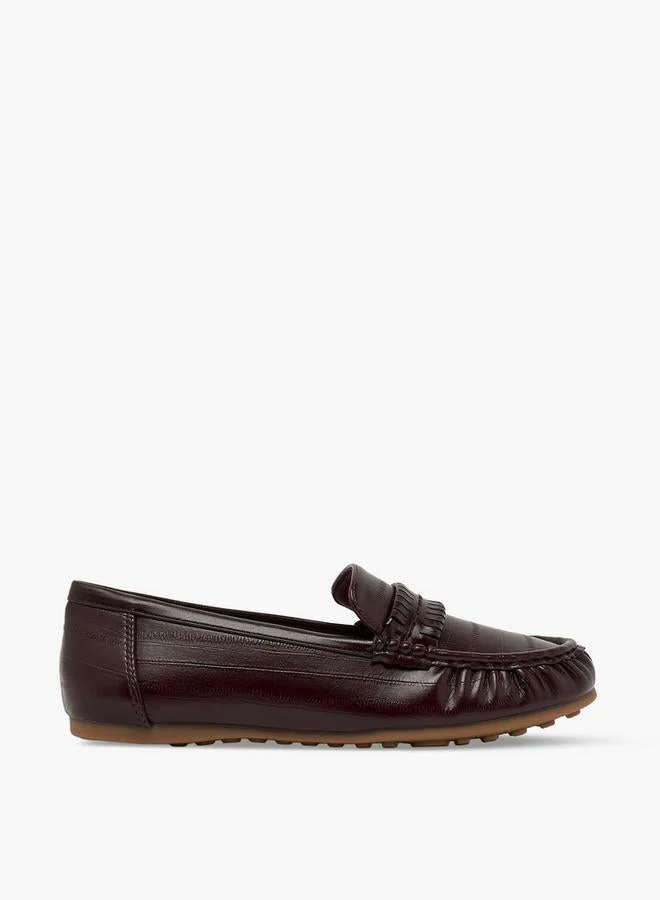 Women Fringe Detail Loafers