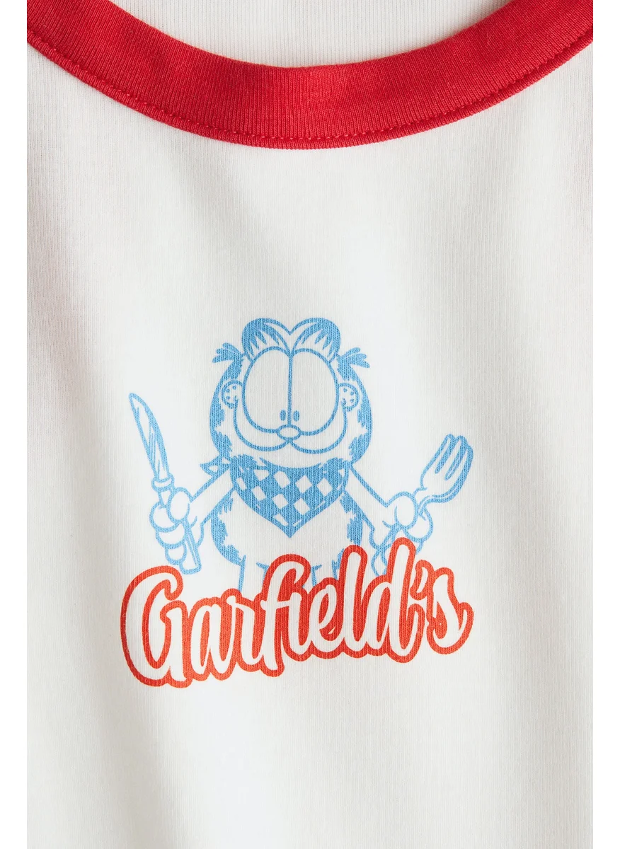 اتش اند ام Printed Vest Top