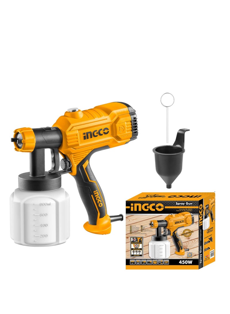 INGCO Industrial Electric Spray Gun 450W - SPG3508 - Image 5
