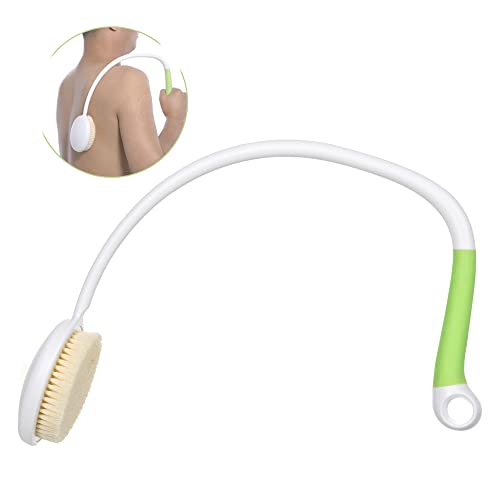 Fanwer 275 Long Handled Back Bath Brush for Shower Back Scrubber for Shower with UShaped Curved Handle Loofah Shower Brush Back Washer for Elderly Men and Women Adaptive Equipment for Shower