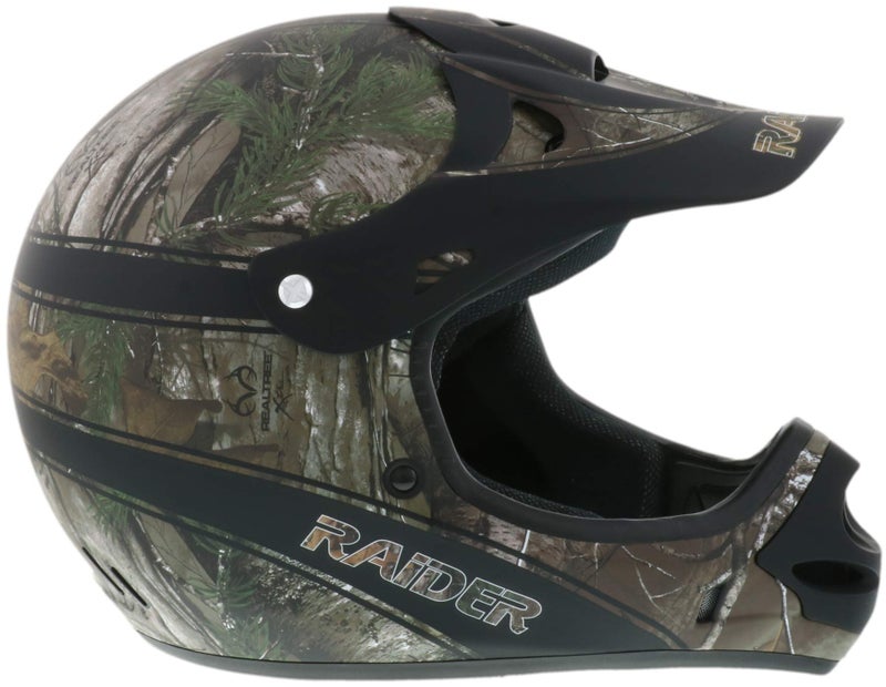 Raider Ambush Realtree Unisex-Adult MX Off-Road Helmet (Xtra Camo, X-Large) - Image 3