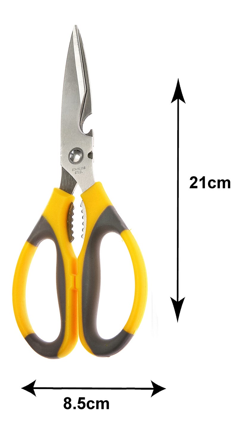 Petals Multipurpose Kitchen Household and Garden Scissor (8.5"), Colour May Vary - Image 4