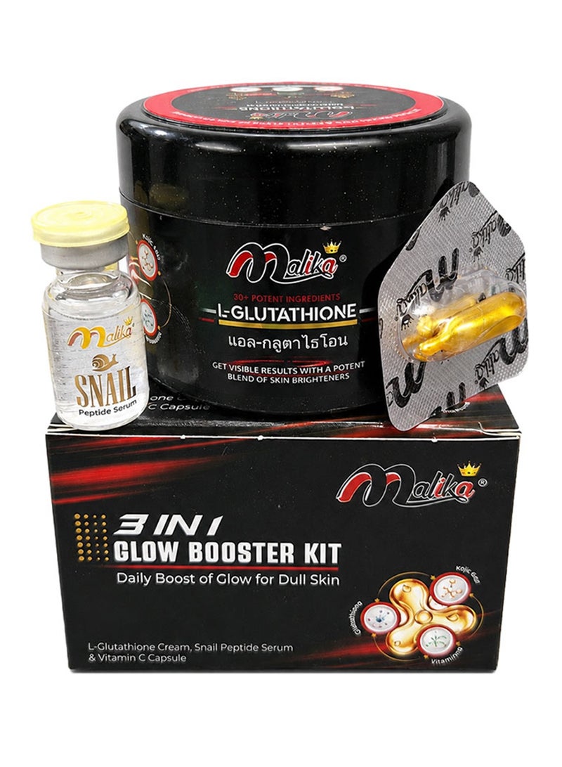 Malika 3 in 1 Glow Booster Kit