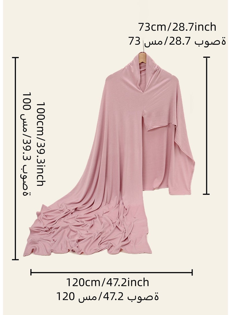 ISI Jersey Cotton Scarf Elastic Scarf Muslim Instant Hijab Mercerized Cotton Shawl Women Soft Jersey Scarf - Image 3