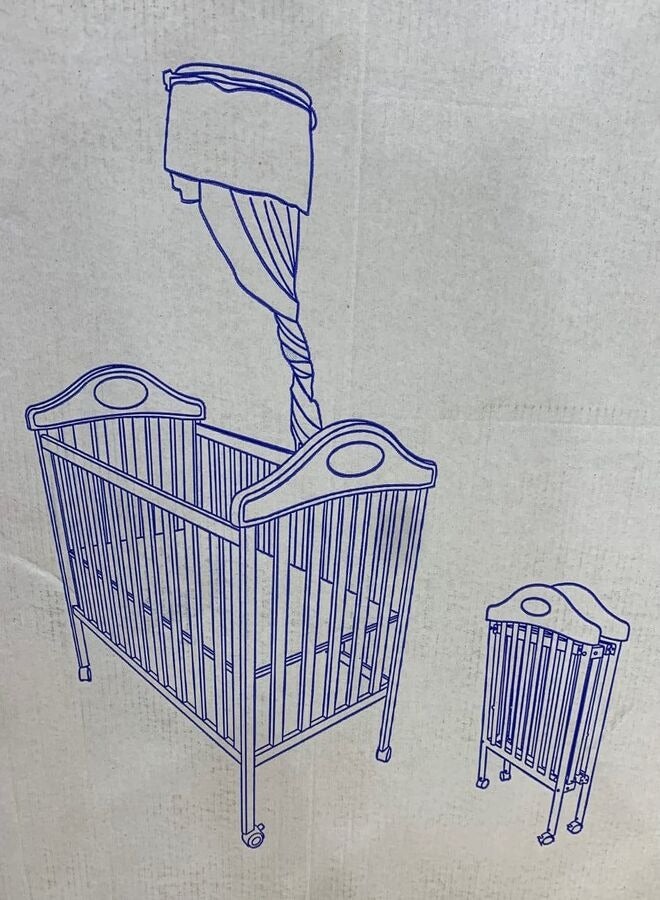 StarKids New Design Foldable Baby Bed - Image 3