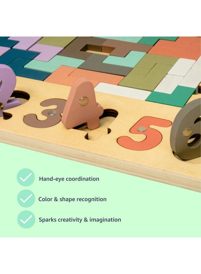 Cubelelo 5-in-1 Wooden Puzzle Board|Brain Booster Interactive Toy Game for Children|Promotes Creativity,Fine Motor Skill & Shape Recognition|Colorful Wooden Jigsaw Tangram Puzzles for Kids Boys Girls - Image 5