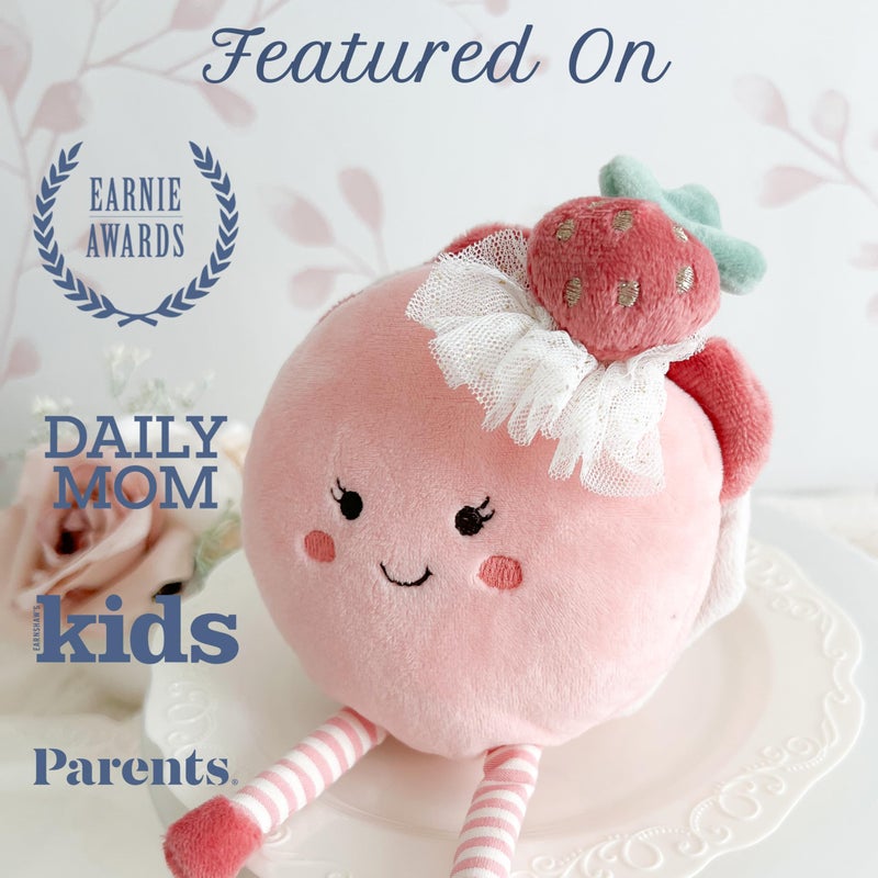 MON AMI Marie Macaron Stuffed Toy | 8-Inch Soft & Squishy Food Plush | Adorable Macaron Plushie for All Ages | Whimsical Nursery & Playroom DÃ©cor - Image 5