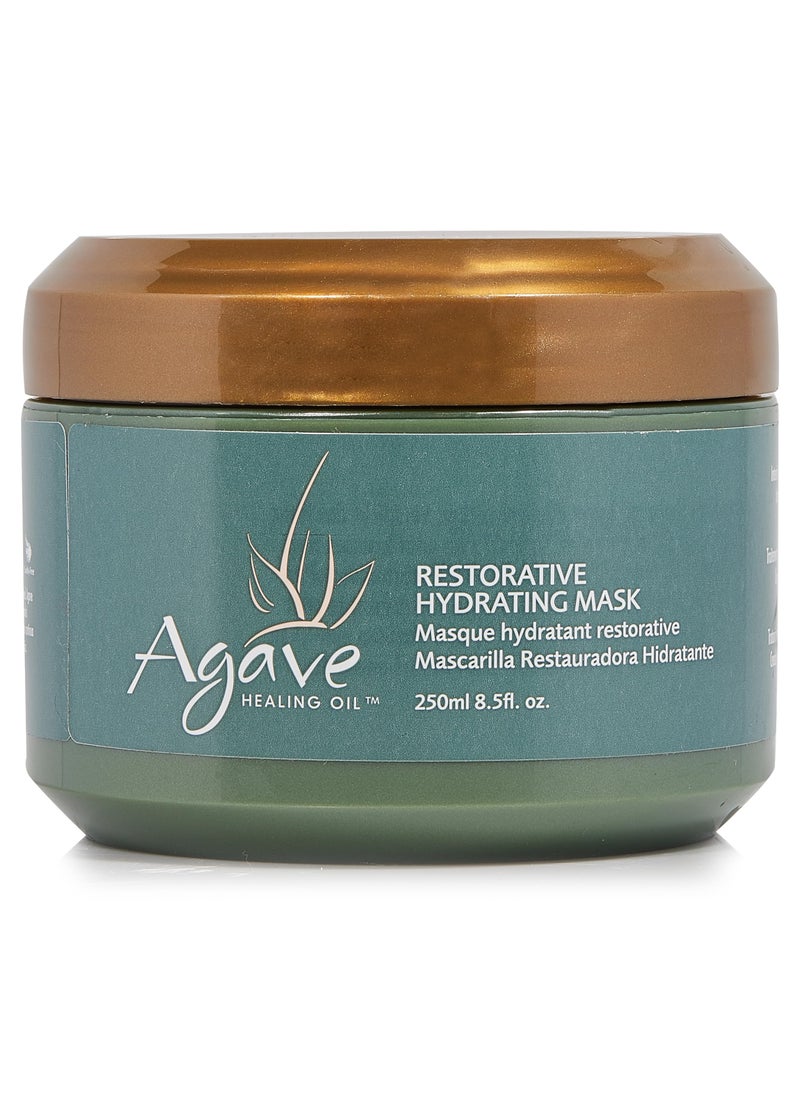 Agave HEALING OIL Agave Restorative Hydrating Mask Deep Conditioning for Dry or Damaged Hair, 8.5 fl oz 